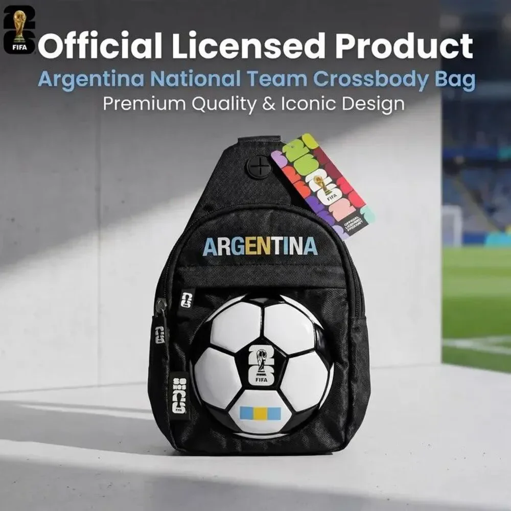 2026 FIFA World Cup Sling Bag Unisex Crossbody Bag Argentina